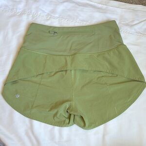 lululemon athletica Women's Green Shorts size 2